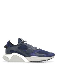 dunkelblaue Sportschuhe von Philippe Model Paris