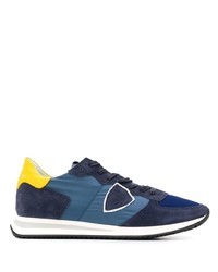 dunkelblaue Sportschuhe von Philippe Model Paris