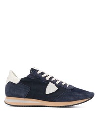 dunkelblaue Sportschuhe von Philippe Model Paris