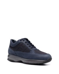 dunkelblaue Sportschuhe von Hogan