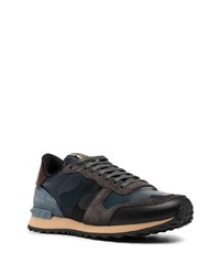 dunkelblaue Sportschuhe von Valentino Garavani