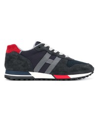 dunkelblaue Sportschuhe von Hogan