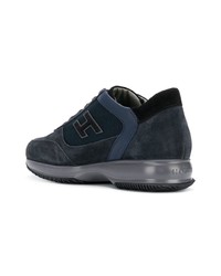 dunkelblaue Sportschuhe von Hogan