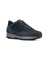 dunkelblaue Sportschuhe von Hogan