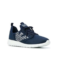 dunkelblaue Sportschuhe von Ea7 Emporio Armani