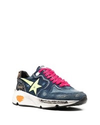 dunkelblaue Sportschuhe von Golden Goose