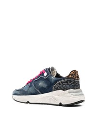 dunkelblaue Sportschuhe von Golden Goose