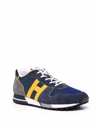 dunkelblaue Sportschuhe von Hogan