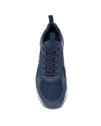 dunkelblaue Sportschuhe von Ea7 Emporio Armani