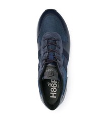 dunkelblaue Sportschuhe von Hogan