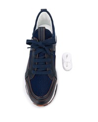 dunkelblaue Sportschuhe von Ermenegildo Zegna