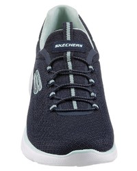 dunkelblaue Sportschuhe von Skechers