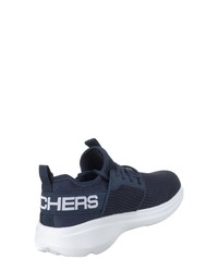 dunkelblaue Sportschuhe von Skechers