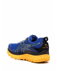 dunkelblaue Sportschuhe von Asics