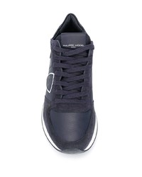 dunkelblaue Sportschuhe von Philippe Model Paris