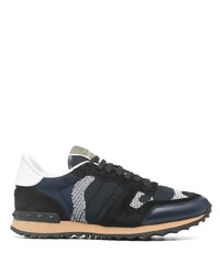 dunkelblaue Sportschuhe von Valentino Garavani