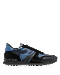 dunkelblaue Sportschuhe von Valentino Garavani