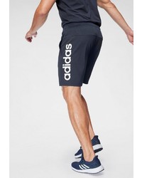 dunkelblaue Sportshorts von adidas