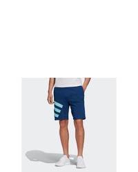 dunkelblaue Sportshorts von adidas Originals