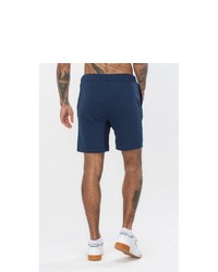 dunkelblaue Sportshorts von Hype