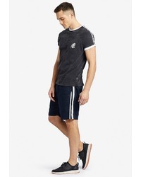 dunkelblaue Sportshorts von khujo