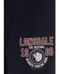 dunkelblaue Sportshorts von Lonsdale