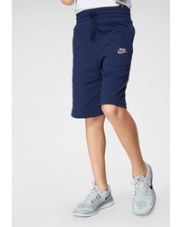 dunkelblaue Sportshorts von Nike Sportswear