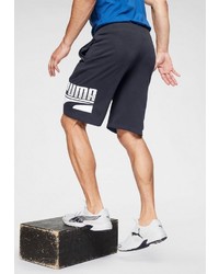 dunkelblaue Sportshorts von Puma