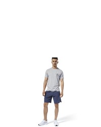 dunkelblaue Sportshorts von Reebok