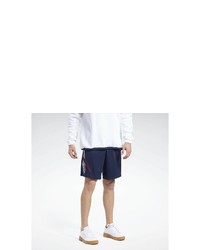 dunkelblaue Sportshorts von Reebok Classic