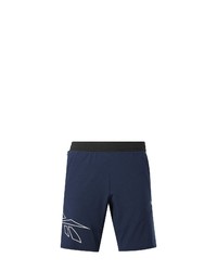 dunkelblaue Sportshorts von Reebok