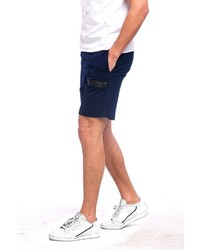 dunkelblaue Sportshorts von Tom Barron