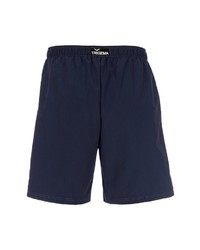 dunkelblaue Sportshorts von Trigema