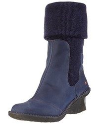 dunkelblaue Stiefel von Art