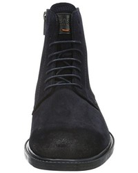 dunkelblaue Stiefel von Boss Orange