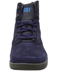 dunkelblaue Stiefel von Caterpillar