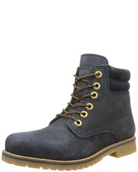 dunkelblaue Stiefel von Coronel Tapioca