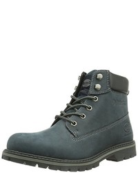 dunkelblaue Stiefel von Dockers by Gerli