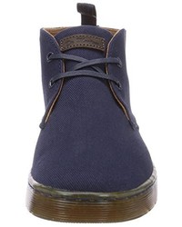 dunkelblaue Stiefel von Dr. Martens