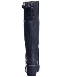 dunkelblaue Stiefel von Fly London