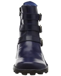 dunkelblaue Stiefel von Fly London