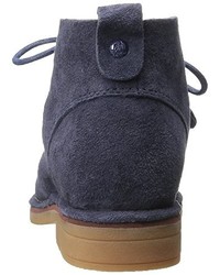 dunkelblaue Stiefel von Hush Puppies