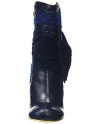 dunkelblaue Stiefel von Irregular Choice