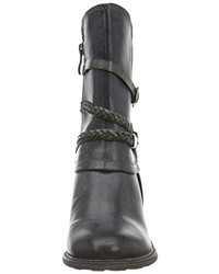 dunkelblaue Stiefel von Marco Tozzi