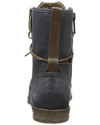 dunkelblaue Stiefel von Mustang