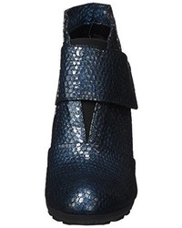 dunkelblaue Stiefel von Noe Antwerp