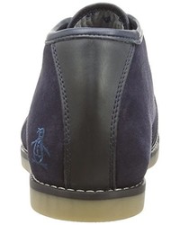 dunkelblaue Stiefel von Original Penguins