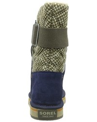 dunkelblaue Stiefel von Sorel