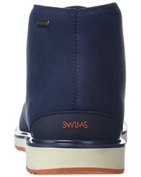 dunkelblaue Stiefel von Swims