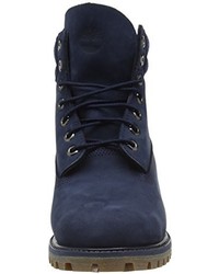 dunkelblaue Stiefel von Timberland